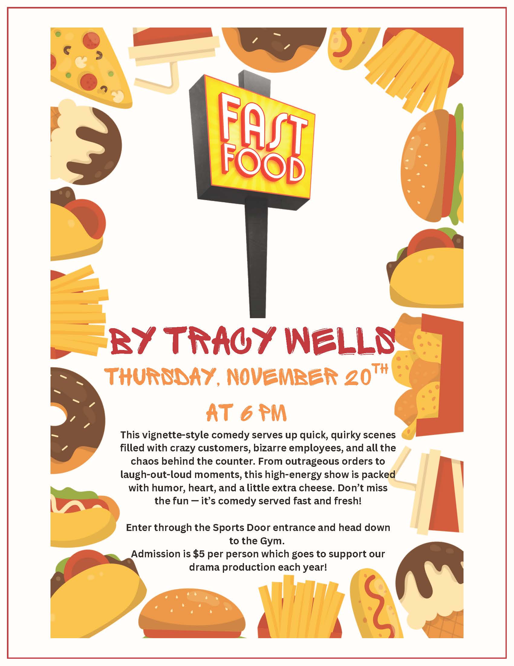 FAST FOOD BY TRACY WELLS